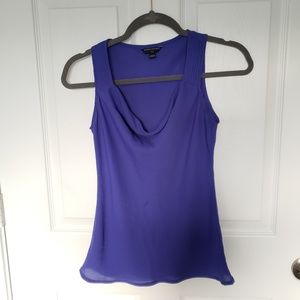 Banana Republic Sleeveless Blouse Purple